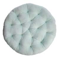 Plush Papasan Cushion, Glacier