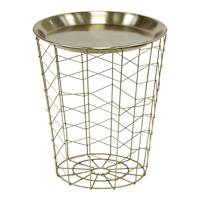 Brody Accent Table, Gold