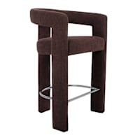 Claire Counter Stool, Chocolate