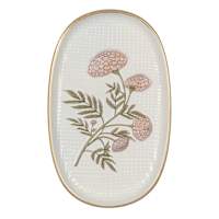 Honeybloom Metal Wall Flower Decor, 8X13