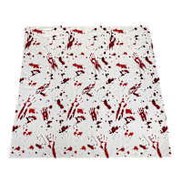Midnight Shadows 13-Piece a Bloody Mess Bloody Shower Curtain Set