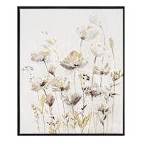 Parchment Floral Medley Canvas Wall Art Wall Art, 20x24