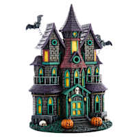 Spellbound Purple Haunted House, Large
