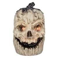 Grim Gardens Animated Decaying Spooky Jack-o'-Lantern