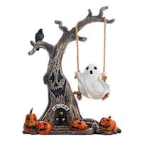 Happy Haunting Tree with Companion, 11"