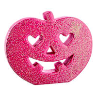 Hey Boo! Pink Pumpkin, 6"