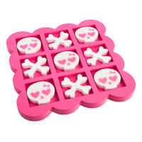 Hey Boo! Pink Tic Tac Toe, 9.6"