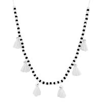 Halloween Ghost Ball Garland, 72"