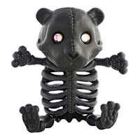 Hey Boo! Crystal Eyes Large Teddy Skeleton Black