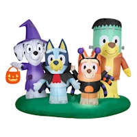 Halloween Bluey & Friends Inflatable, 7'
