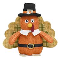 Turkey Boy Table Decor, 6.5"