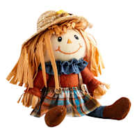 Scarecrow Girl Table Decor, 6.7"