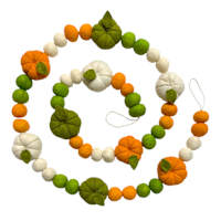 9-Count Pumpkin Garland, 72"