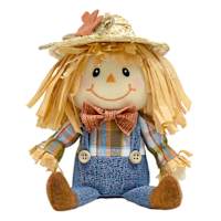 6.75In Scarecrow Boy Table Top