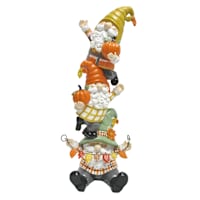 Homespun Harvest Gnome Stack, 16"