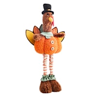 Homespun Harvest Wood Pumpkin Decor, 14.6"
