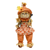 Scarecrow Girl Sitter, 20"