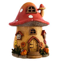 Homespun Harvest LED Fall Fairy House