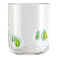 Clear Avocado Icon Glass, 17.25oz