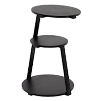 Crosby St. Skylar Accent Table, Black