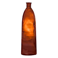 Rust Spanish Glass Vase, 32"