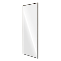 Grey Leaner Mirror, 24x70