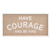 Have Courage & Be Kid Wall Art, 24x12