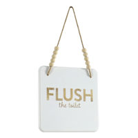 Flush Metal Wall Art, 8"