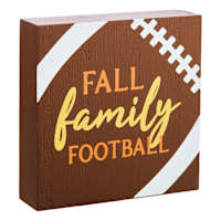 Homespun Harvest Fall Family Sign, 3"