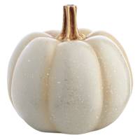 White Speckled Pumpkin, 4"