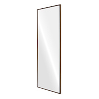 Walnut Leaner Mirror, 24x70