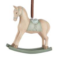 Rocking Horse Ornament, 5"