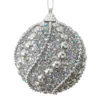 Arctic Wonderland Foam Ball Ornament, 3"
