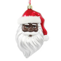 Classic Christmas Santa Ornaments, 5"