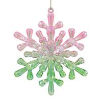Oh Joy! Hanging Snowflake Ornament, 4.8"