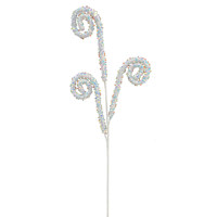 White Curly Stem, 29"