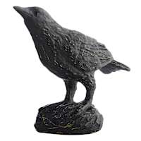 Midnight Shadows Crow Decoration, 75"