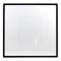 25" Black Matted to 11x14 Wall Frame