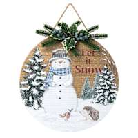 Snowman Wall Décor, 16"