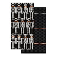 Set of 2 Mr. Skeleton Kitchen Towels