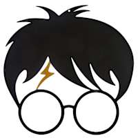 Harry Potter Scar Laser Cut Wall Decor