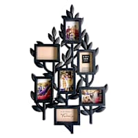 7-Opening Back Tree Collage Wall Frame, 35x21