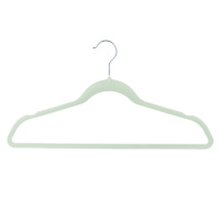 50-Pack Flocked Suit Hanger, Mint