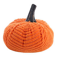 Orange Corduroy Pumpkin, 4"