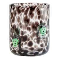 Black Confetti Frankenstein Icon Glass, 17.25oz