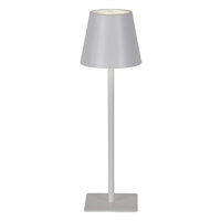 White Indoor & Outdoor USB Rechargeable Lamp, 14"