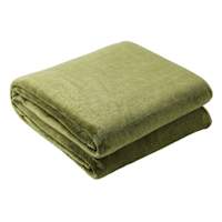 The Cozy Shop Green Oversized Family Throw Blanket
