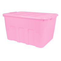 Dark Print Opaque Storage Tote, 52l