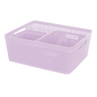 Set of 5 Lavender Storage Basket 31.3l/4l/11.5l