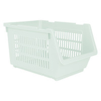 Dark Mint Stackable Basket, Small